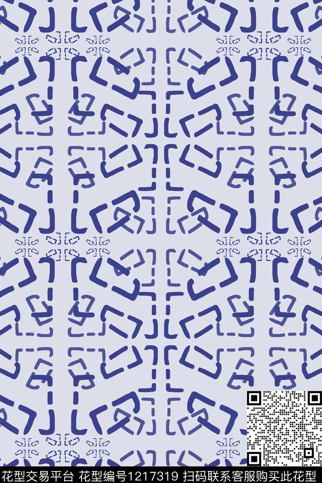 民族风图案几何手绘线条笔触传统印花华亿平台下载（图片编号: 1217319） - 瓦栏（Walan）