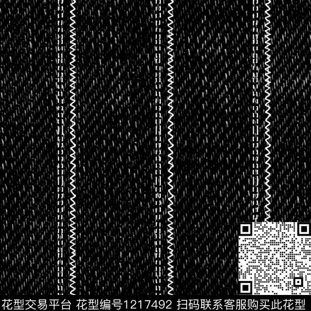 男装几何格子数码印花华亿平台下载（图片编号: 1217492） - 瓦栏（Walan）