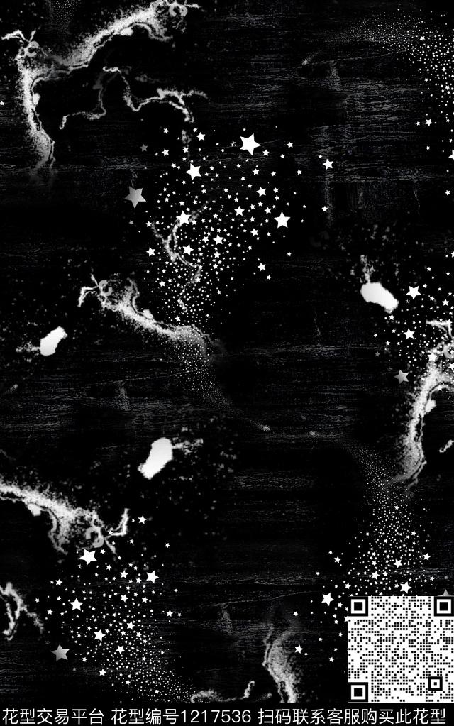 字母男装抽象数码印花华亿平台下载（图片编号: 1217536） - 瓦栏（Walan）