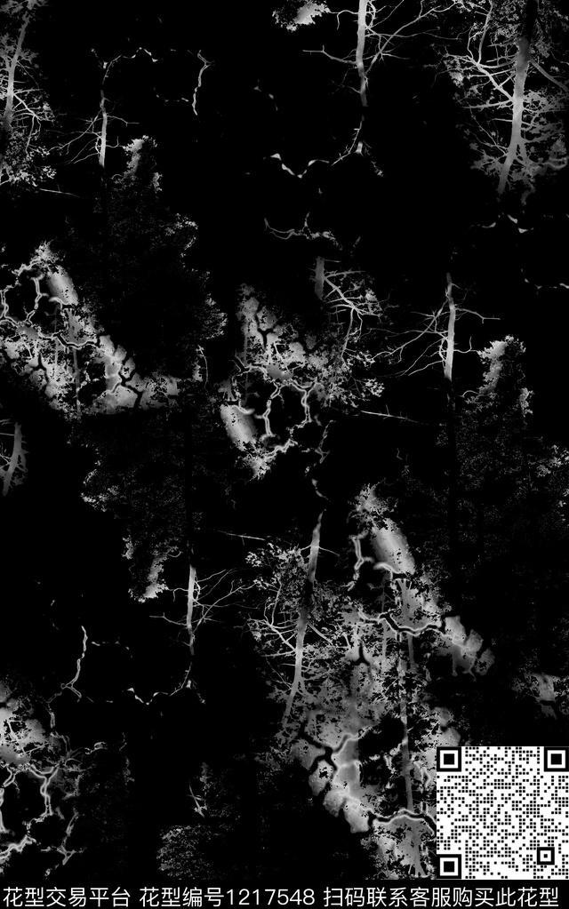 字母男装抽象数码印花华亿平台下载（图片编号: 1217548） - 瓦栏（Walan）