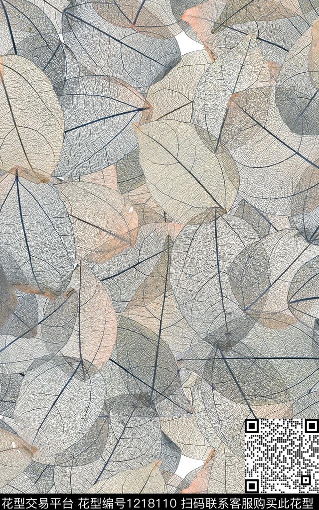 抽象肌理线条数码印花华亿平台下载（图片编号: 1218110） - 瓦栏（Walan）