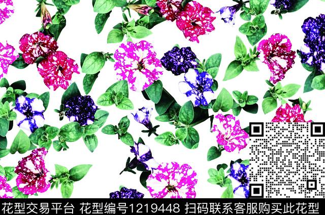 女装花卉数码华亿平台数码印花华亿平台下载（图片编号: 1219448） - 瓦栏（Walan）