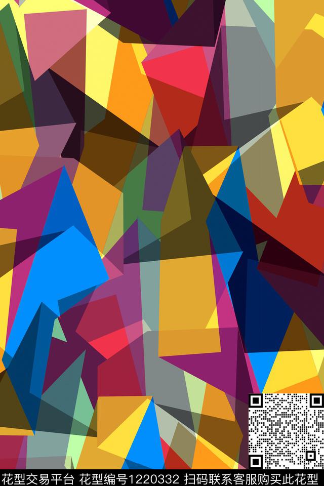 休闲男装几何传统印花华亿平台下载（图片编号: 1220332） - 瓦栏（Walan）