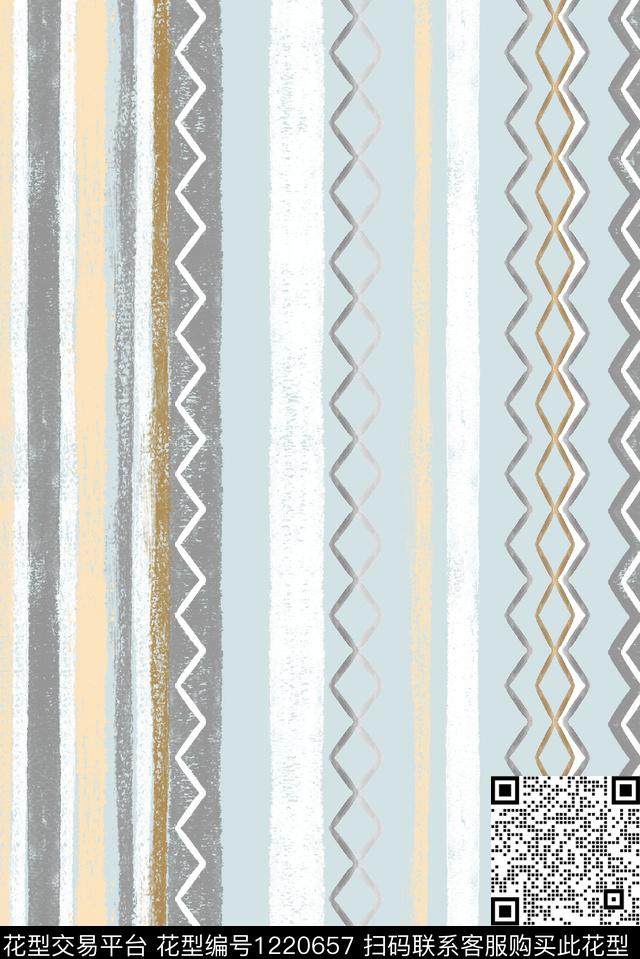 数码华亿平台水彩大牌风数码印花华亿平台下载（图片编号: 1220657） - 瓦栏（Walan）