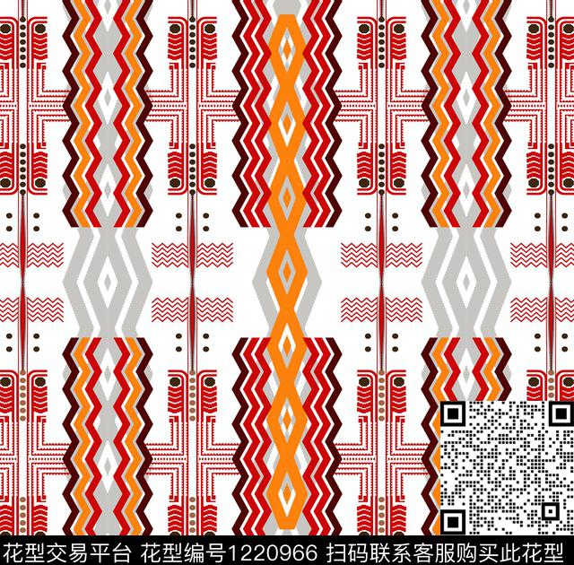 数码华亿平台几何潮牌传统印花华亿平台下载（图片编号: 1220966） - 瓦栏（Walan）
