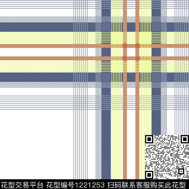 女装箱包格子传统印花华亿平台下载（图片编号: 1221253） - 瓦栏（Walan）