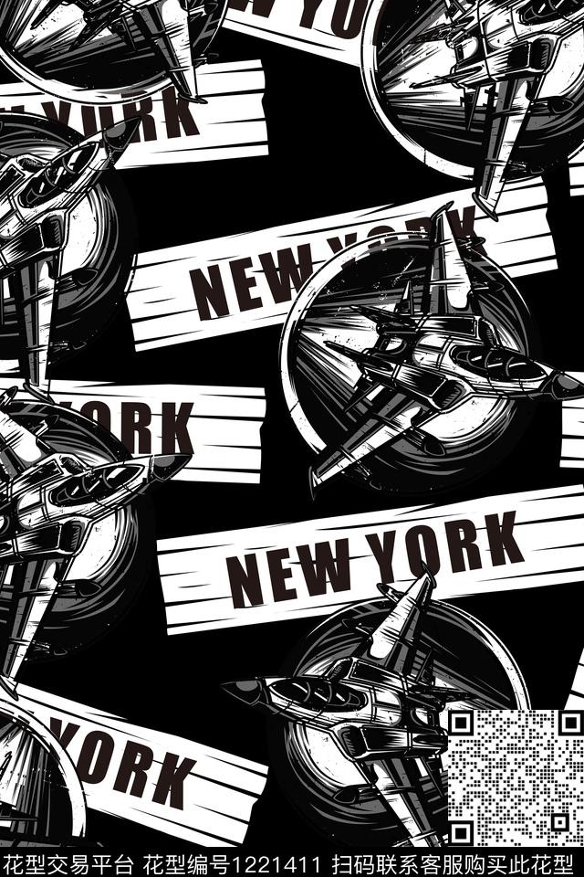 男装几何大牌风数码印花华亿平台下载（图片编号: 1221411） - 瓦栏（Walan）