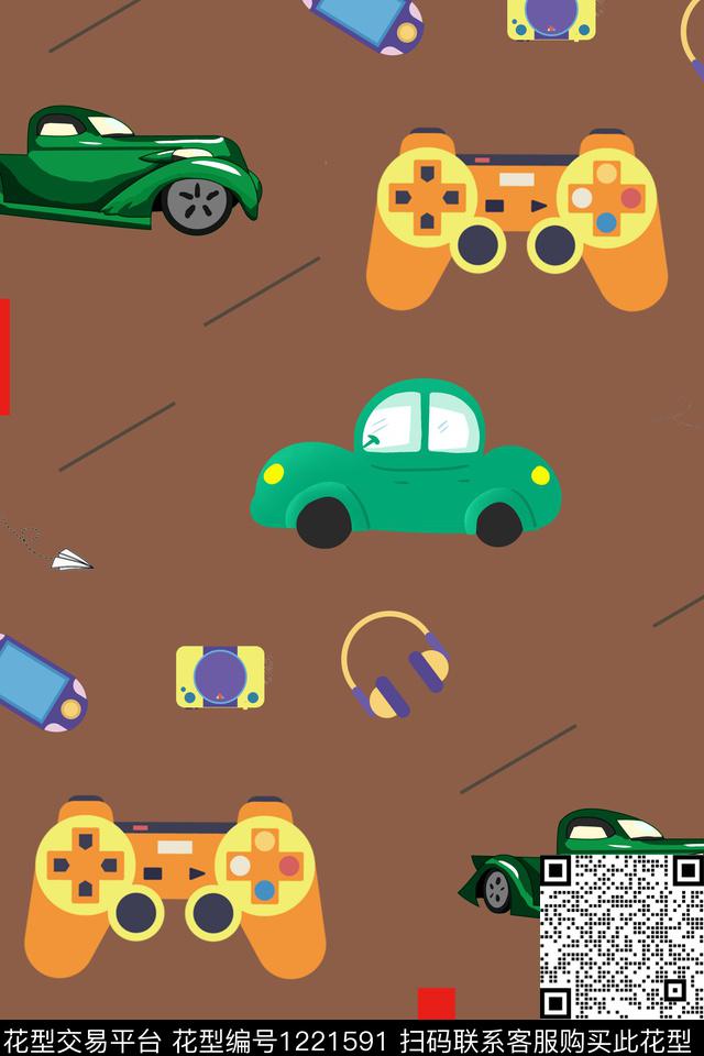 趣味传统印花华亿平台下载（图片编号: 1221591） - 瓦栏（Walan）