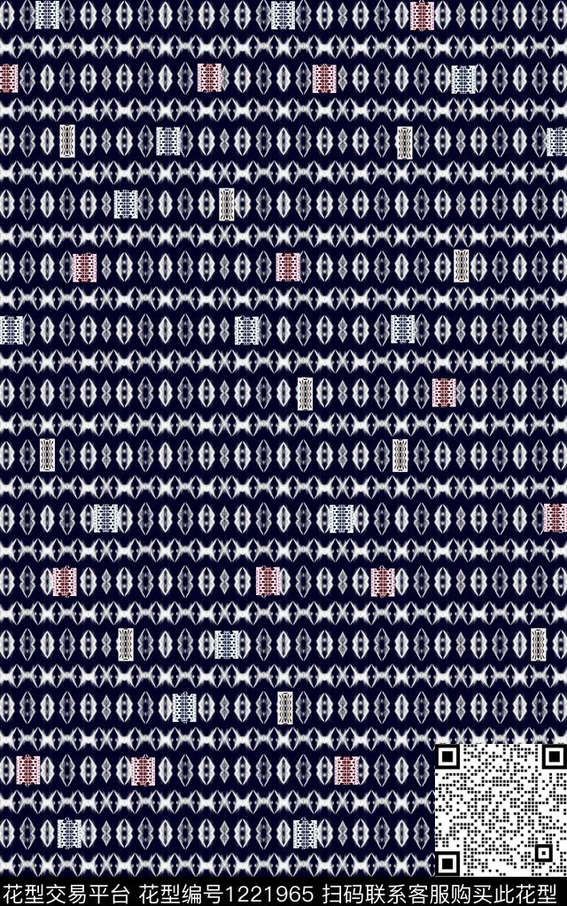 男装几何大牌风数码印花华亿平台下载（图片编号: 1221965） - 瓦栏（Walan）