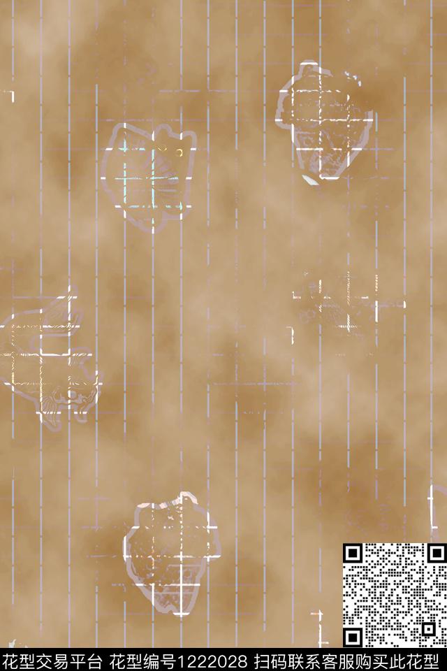 女装床品面料数码印花华亿平台下载（图片编号: 1222028） - 瓦栏（Walan）