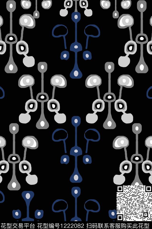 传统时尚手绘线条笔触民族风图案传统印花华亿平台下载（图片编号: 1222082） - 瓦栏（Walan）