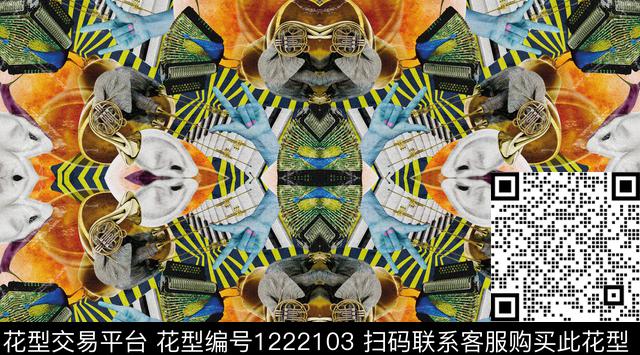 女装数码印花华亿平台下载（图片编号: 1222103） - 瓦栏（Walan）