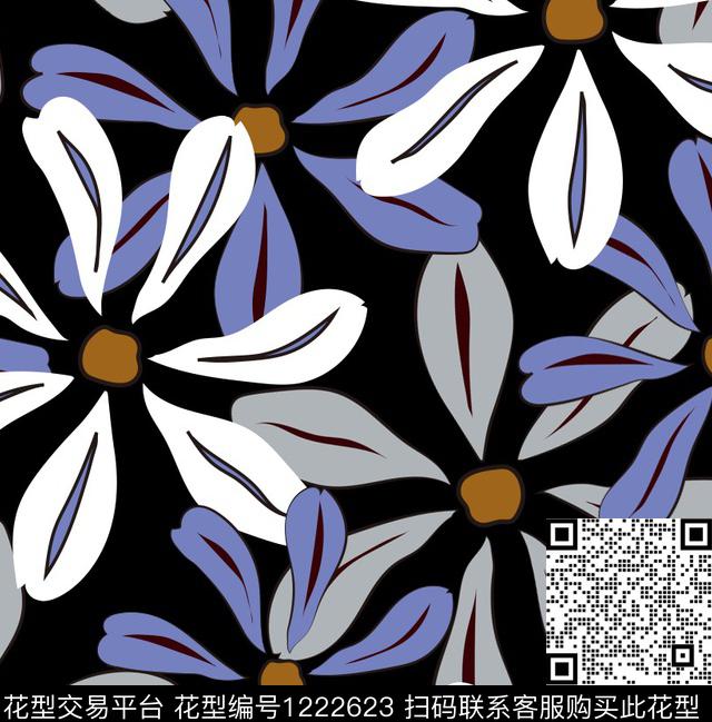 时尚文艺小碎花传统印花华亿平台下载（图片编号: 1222623） - 瓦栏（Walan）