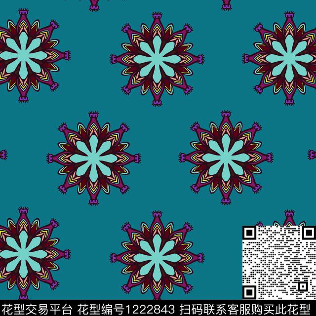 古典花纹素雅连续纹样传统印花华亿平台下载（图片编号: 1222843） - 瓦栏（Walan）