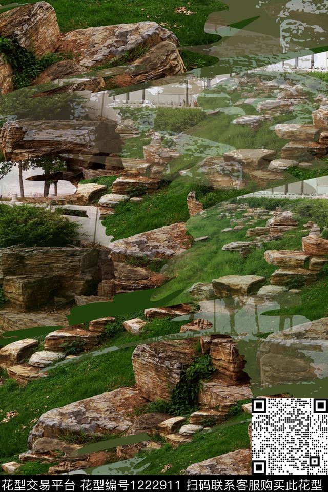 个性照片拼接多色男装休闲花卉数码印花华亿平台下载（图片编号: 1222911） - 瓦栏（Walan）