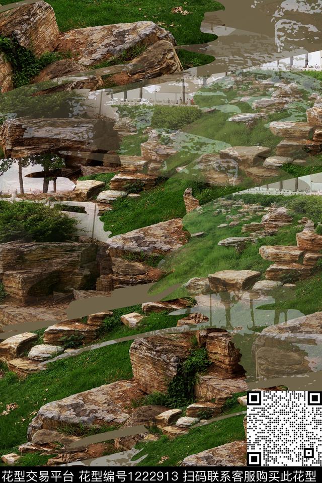 个性照片拼接多色男装休闲花卉数码印花华亿平台下载（图片编号: 1222913） - 瓦栏（Walan）