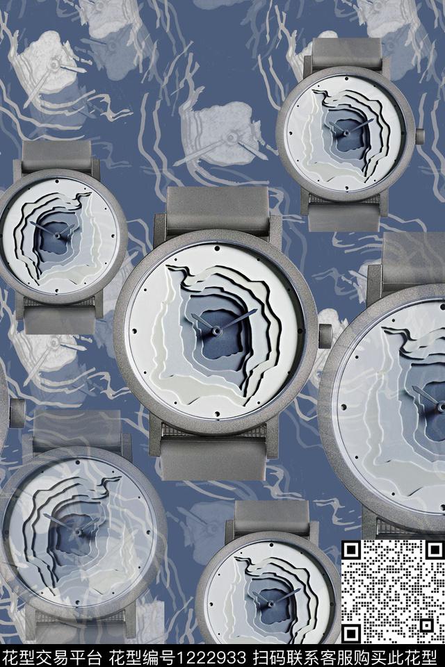 男装休闲花卉个性照片抽象数码印花华亿平台下载（图片编号: 1222933） - 瓦栏（Walan）