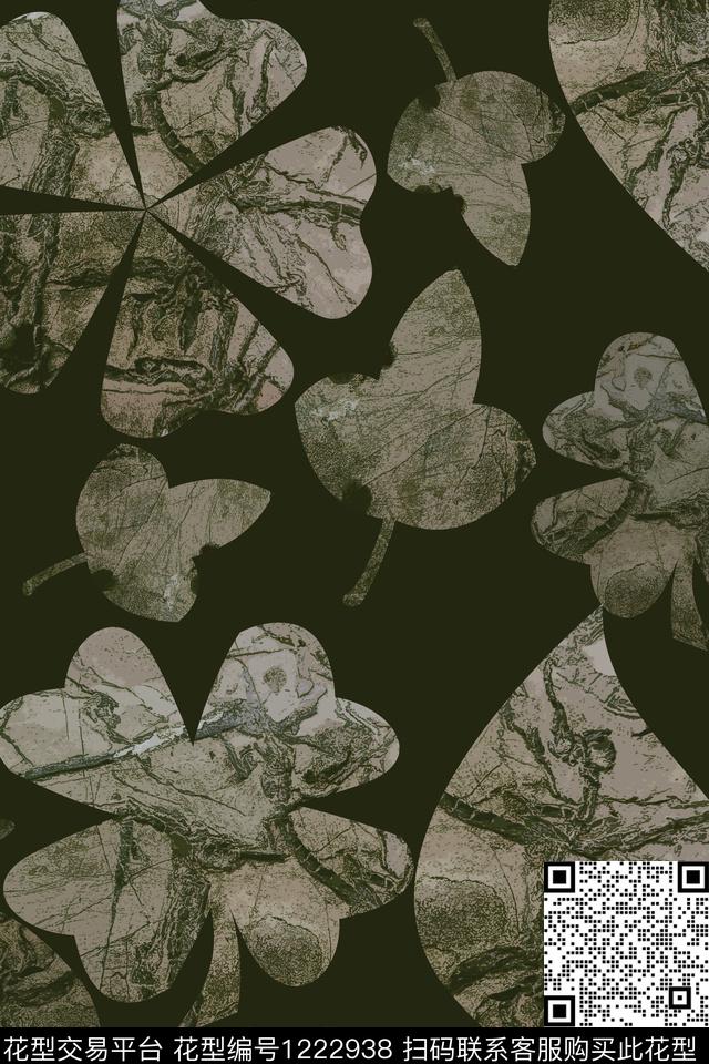 个性照片肌理图案男装休闲花卉数码印花华亿平台下载（图片编号: 1222938） - 瓦栏（Walan）