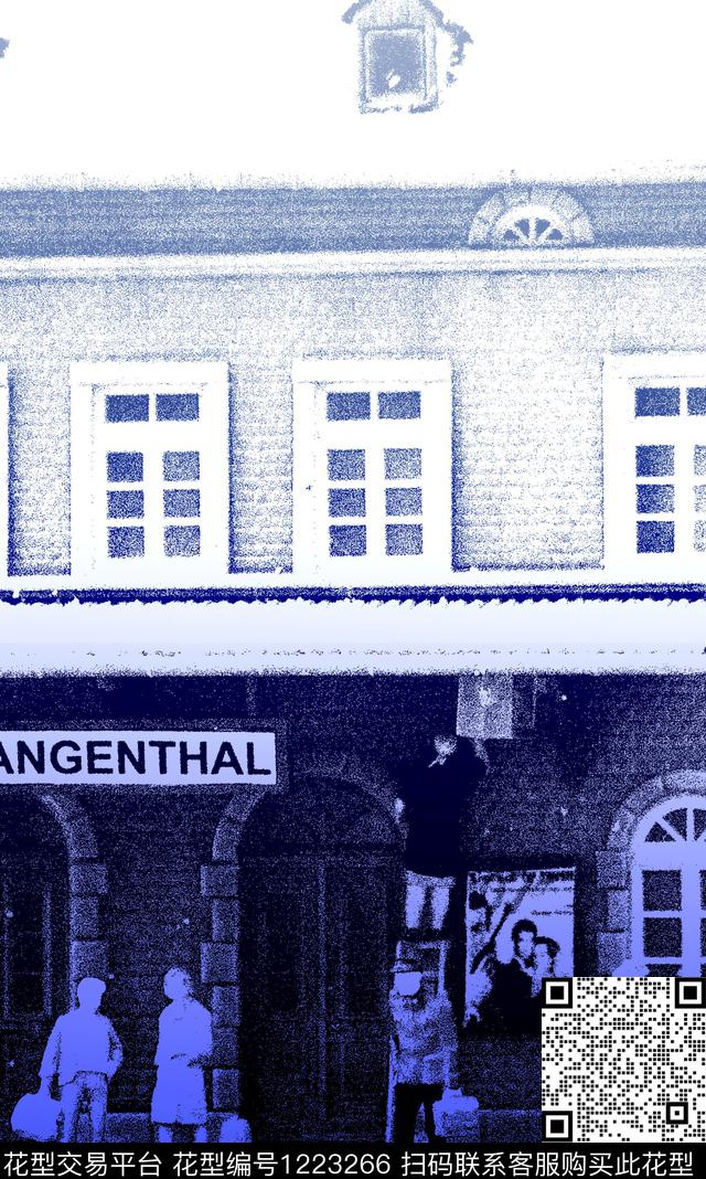 男装大牌风照片数码印花华亿平台下载（图片编号: 1223266） - 瓦栏（Walan）