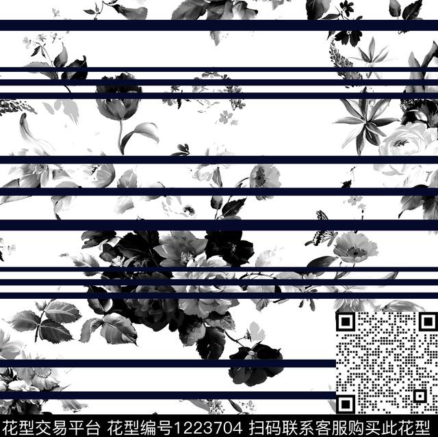 时尚数码华亿平台花卉数码印花华亿平台下载（图片编号: 1223704） - 瓦栏（Walan）