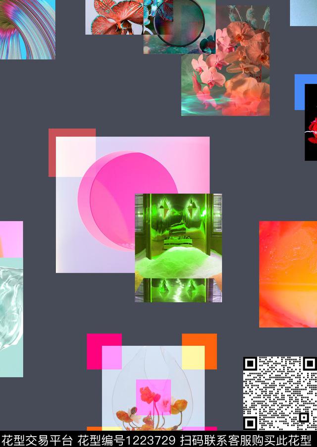 大牌风印花相片数码印花华亿平台下载（图片编号: 1223729） - 瓦栏（Walan）