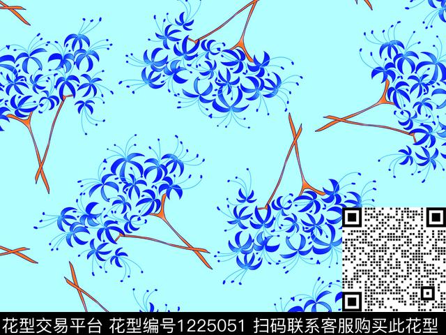 漂亮淑女精致传统印花华亿平台下载（图片编号: 1225051） - 瓦栏（Walan）