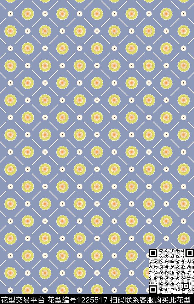 女装文艺小碎花传统印花华亿平台下载（图片编号: 1225517） - 瓦栏（Walan）