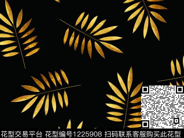 数码华亿平台金属材质立体树叶数码印花华亿平台下载（图片编号: 1225908） - 瓦栏（Walan）