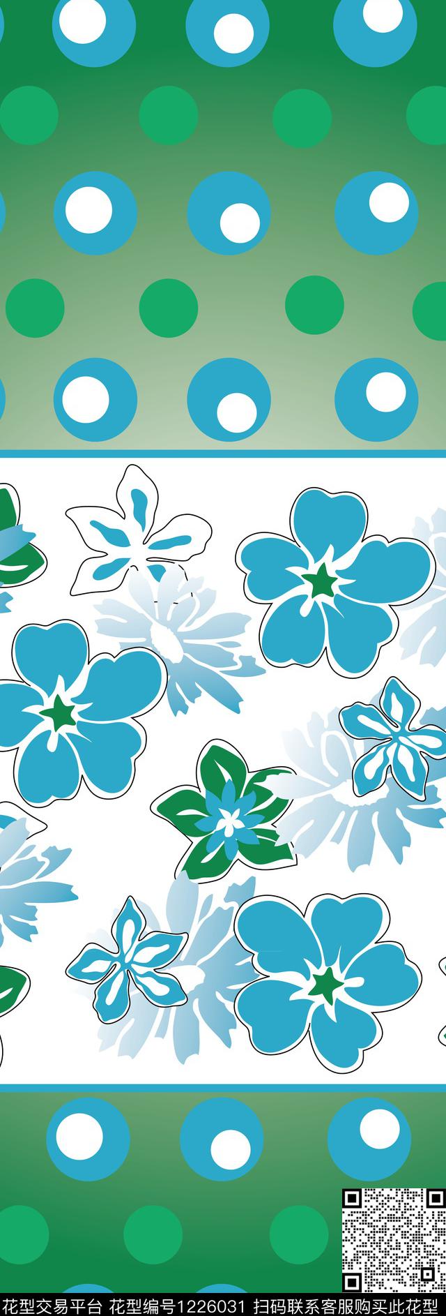 抽象花卉小碎花几何花卉传统印花华亿平台下载（图片编号: 1226031） - 瓦栏（Walan）
