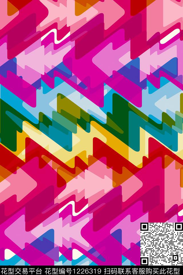 抽象男装休闲运动服传统印花华亿平台下载（图片编号: 1226319） - 瓦栏（Walan）