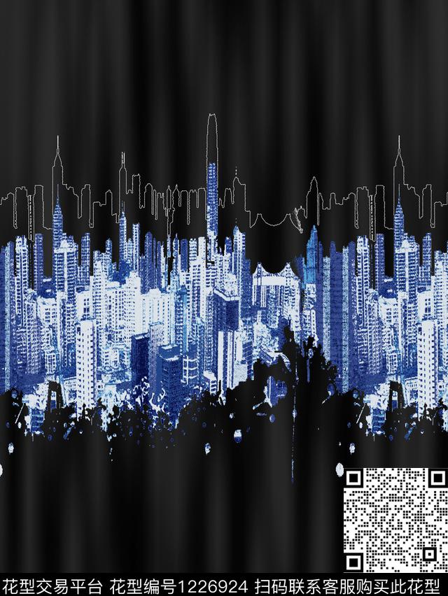 数码华亿平台定位花数码印花华亿平台下载（图片编号: 1226924） - 瓦栏（Walan）