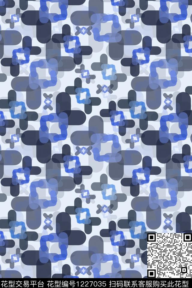 几何手绘线条笔触渐变色彩数码印花华亿平台下载（图片编号: 1227035） - 瓦栏（Walan）