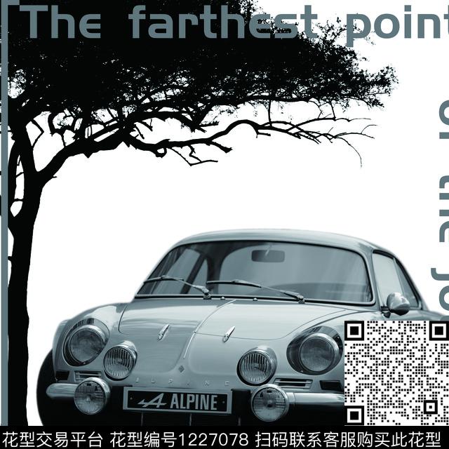 男装汽车树数码印花华亿平台下载（图片编号: 1227078） - 瓦栏（Walan）