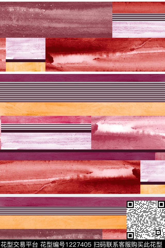 大牌风数码华亿平台条纹数码印花华亿平台下载（图片编号: 1227405） - 瓦栏（Walan）