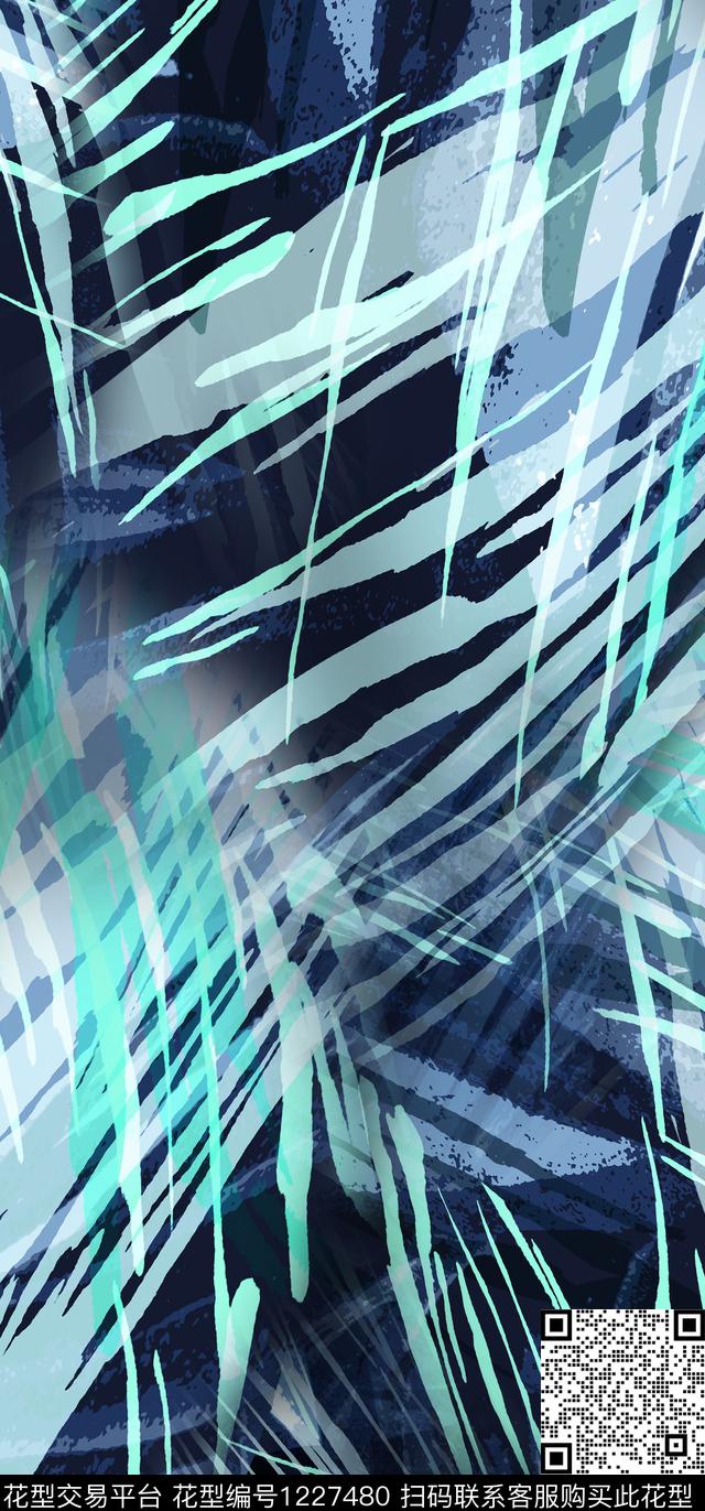 抽象动物纹斑马纹数码印花华亿平台下载（图片编号: 1227480） - 瓦栏（Walan）