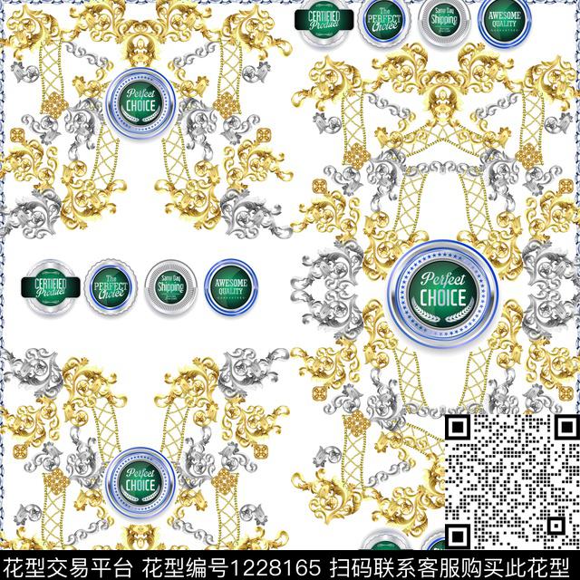 大牌风狐狸方巾数码印花华亿平台下载（图片编号: 1228165） - 瓦栏（Walan）