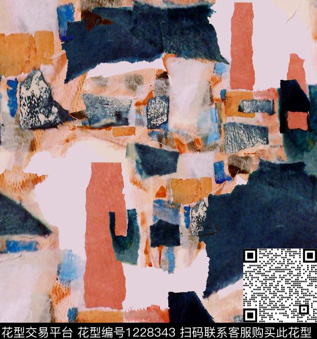 迷彩几何abstract数码印花华亿平台下载（图片编号: 1228343） - 瓦栏（Walan）