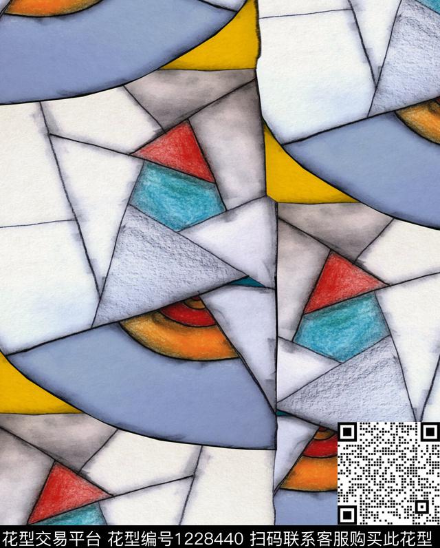 迷彩几何abstract数码印花华亿平台下载（图片编号: 1228440） - 瓦栏（Walan）