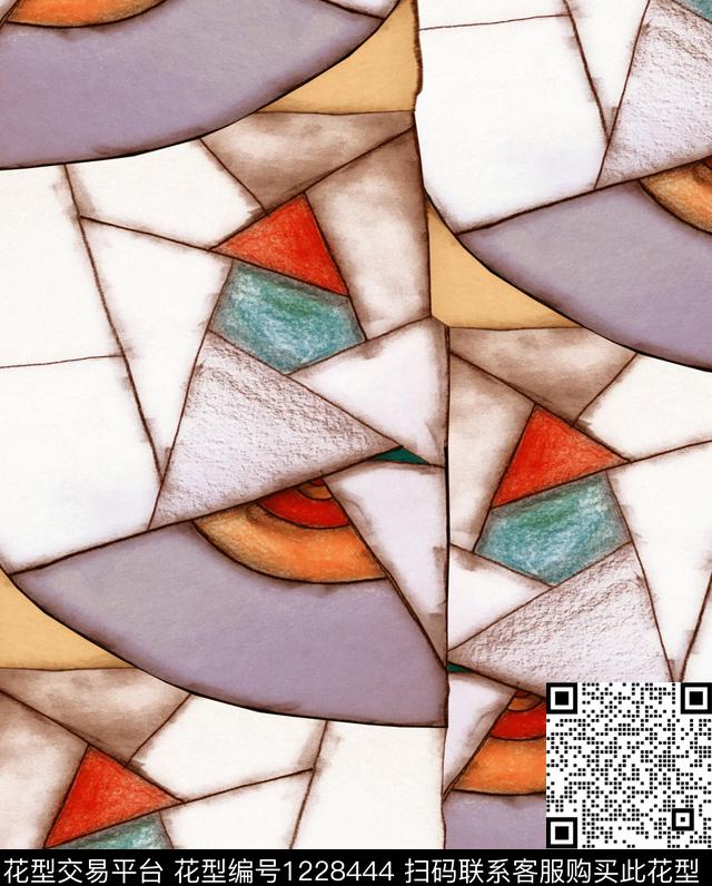 迷彩几何abstract数码印花华亿平台下载（图片编号: 1228444） - 瓦栏（Walan）