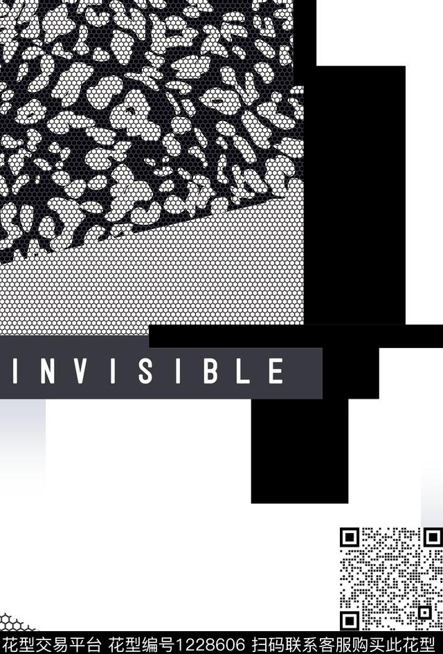 渐变镂空几何数码印花华亿平台下载（图片编号: 1228606） - 瓦栏（Walan）