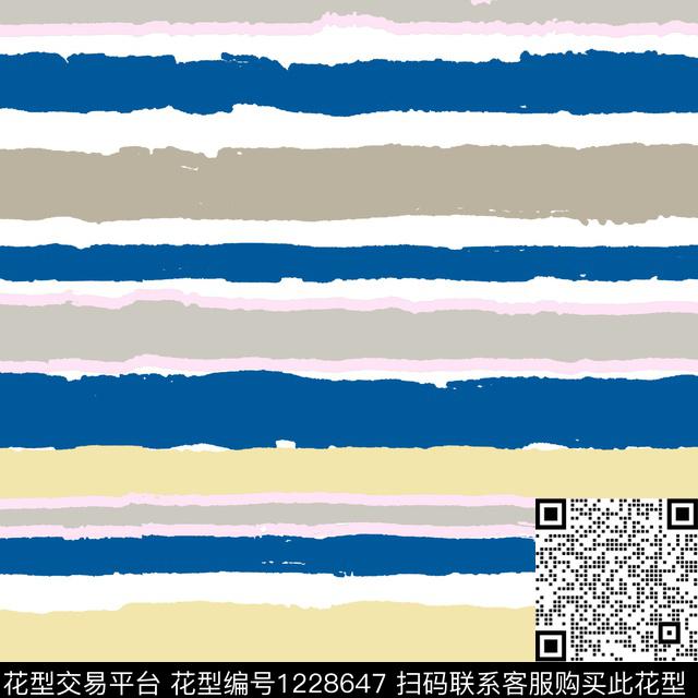 文艺水彩手绘传统印花华亿平台下载（图片编号: 1228647） - 瓦栏（Walan）