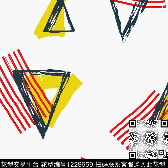 时尚绿植树叶花卉传统印花华亿平台下载（图片编号: 1228959） - 瓦栏（Walan）