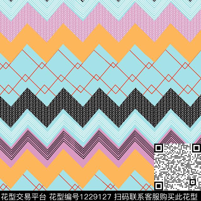 时尚绿植树叶花卉传统印花华亿平台下载（图片编号: 1229127） - 瓦栏（Walan）