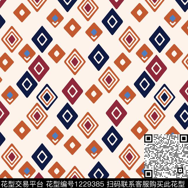 几何男装大牌男装传统印花华亿平台下载（图片编号: 1229385） - 瓦栏（Walan）