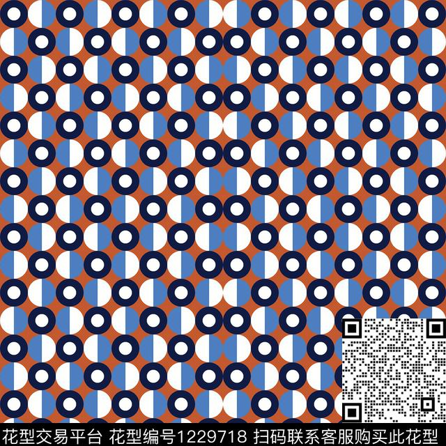 几何男装大牌男装传统印花华亿平台下载（图片编号: 1229718） - 瓦栏（Walan）