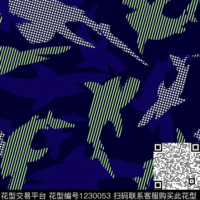 经典蓝色系列传统印花华亿平台下载（图片编号: 1230053） - 瓦栏（Walan）