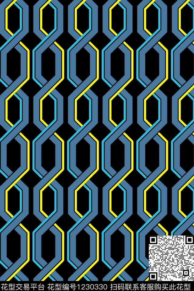 女装几何密集传统印花华亿平台下载（图片编号: 1230330） - 瓦栏（Walan）