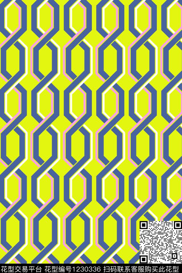 女装几何密集传统印花华亿平台下载（图片编号: 1230336） - 瓦栏（Walan）