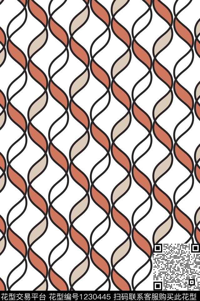 线条几何传统华亿平台传统印花华亿平台下载（图片编号: 1230445） - 瓦栏（Walan）