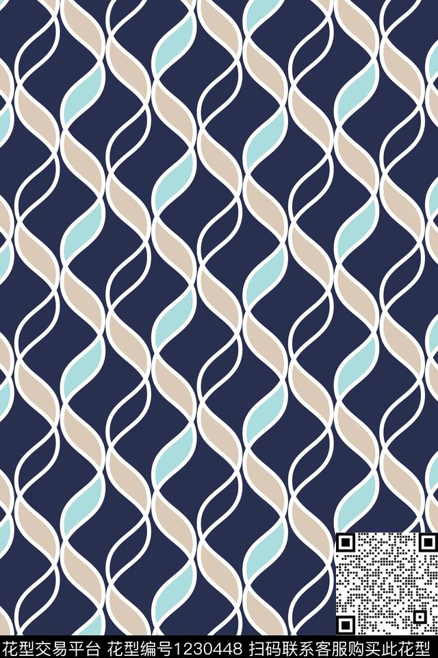 线条几何传统华亿平台传统印花华亿平台下载（图片编号: 1230448） - 瓦栏（Walan）